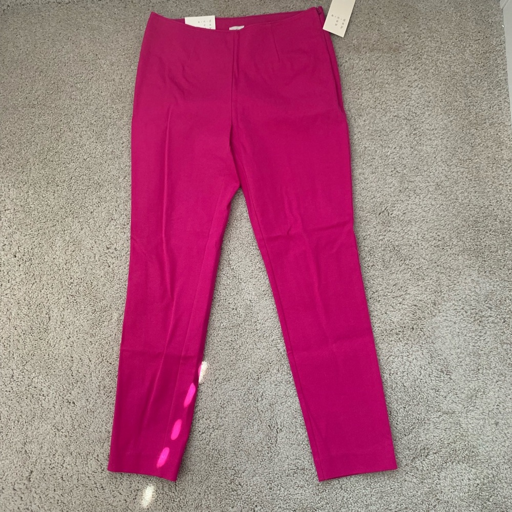 Pink Skinny Ankle Pants